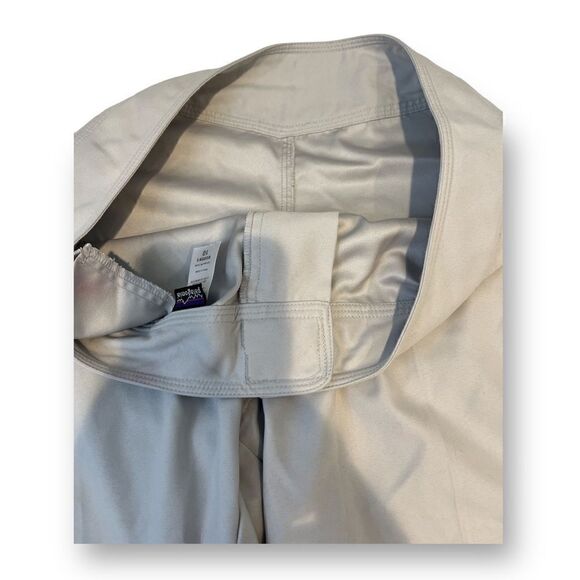 Patagonia Kokawe Light Gray Pants Capri Size 10 - Picture 6 of 11